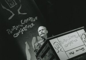 Will Vinton at the 2000 Portland Creative Conference